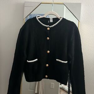 Black and white Cardigan